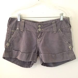 True Religion Gray Shorts